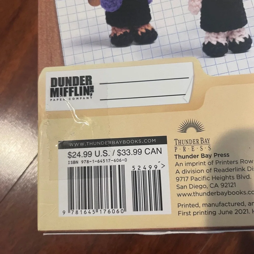 The Office Crochet Kit Dunder Mifflin Characters Jim Pam Michael Dwight New